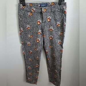 Floral Pixie Slacks from Old Navy Size 6